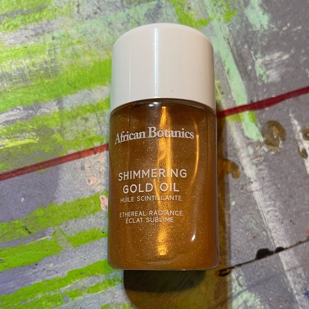 African Botanics Shimmering Gold Oil 60ml